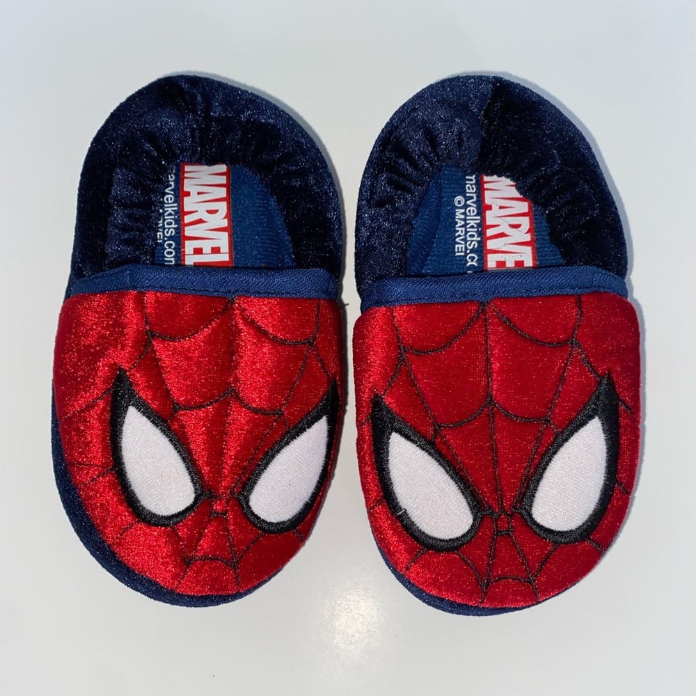 Spider Man Toddler Slippers Size 7-8